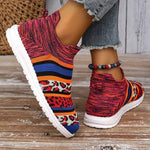 Women's Breathable Flyknit Casual Shoes 37404543C