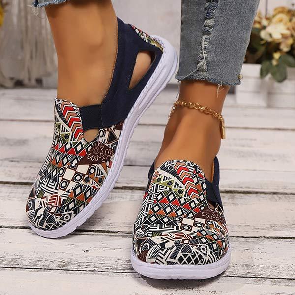 Women's Soft-Soled Casual Breathable Canvas Shoes 89993859C