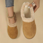 Women's Slip-On Faux Fur Snow Boots 07700831C