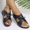 Women's Bowknot Wedge Slide Sandals 94913182C