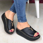 Women's Fashion Fisherman's Sandals with Thick Platform Soles 06465307C