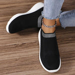 Women's Flyknit Breathable Slip-on Sneakers 07615806S