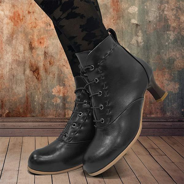 Women's Vintage Lace-Up Martin Boots 80479142C