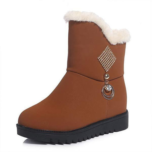 Women's Fleece-Lined Cozy Snow Boots 91119889C