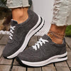 Women's Casual Flat Lace-Up Sneakers 41069870S