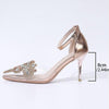 Women's Fashionable Rhinestone Pointed Toe Sandals 03973178S