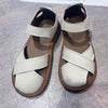 Women's Flat Casual Velcro Roman Sandals 01484976C