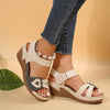 Women's Peep-Toe Wedge Sandals 95072590C