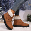 Women's Casual Velcro Thick Sole Snow Boots 52034710S