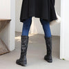 Women's Casual Retro Daily Flat Knee-high Boots 61738787S