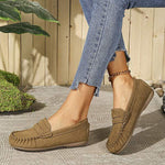 Women's Retro Slip-on Loafers 38988776C