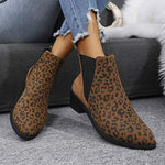 Women's Leopard Print Chelsea Boots 68544587C