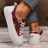 Women's Colorblock Casual Canvas Sneakers 89769394C