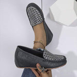 Women's Casual Flat Rhinestone Loafers 55276545C