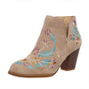 Women's Embroidered High Heel Fashion Boots 10104789C