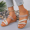 Women's Thick-Soled Soft Bottom Roman Sandals 74356073C