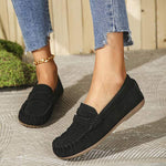 Women's Retro Slip-on Loafers 38988776C