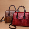 Crocodile-Pattern Tote Bag 33118894C