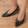 Women's Fashion Horsebit High Heel Sandals 44029595S