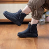 Women's Short Ankle-Length Plush-Lined Snow Boots 09175379C
