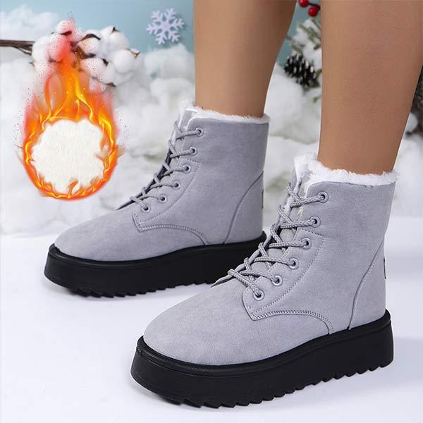 Women's Thick-Soled Fleece-Lined Warm Winter Shoes 42932268C