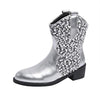 Women'S Sequin Sleeve Martin Boots 77204407C