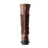 Women's Casual Stitching Flat Knee High Rider Boots 44826293S