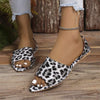 Women's Flat Comfortable Open Toe Fish Mouth Sandals 46305430C