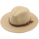 Straw Beach Sunscreen Sunshade Jazz Hat 12783444C