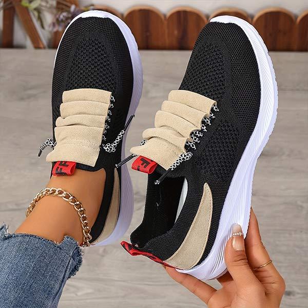 Women's Mesh Breathable Soft Sole Casual Sneakers 49770365C