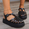 Women's Closed-Toe Platform Casual Sandals 51090609C