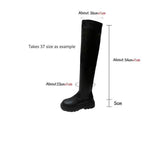 Women's Over-The-Knee High Elastic Boots 04065478C