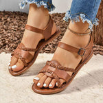 Women's Woven Flat Casual Sandals 58832596C