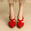 Women's Pointed Toe Buckle Stiletto Sandals 31610881C
