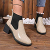 Women's Elastic Band Fashion Ankle Boots 53896282C