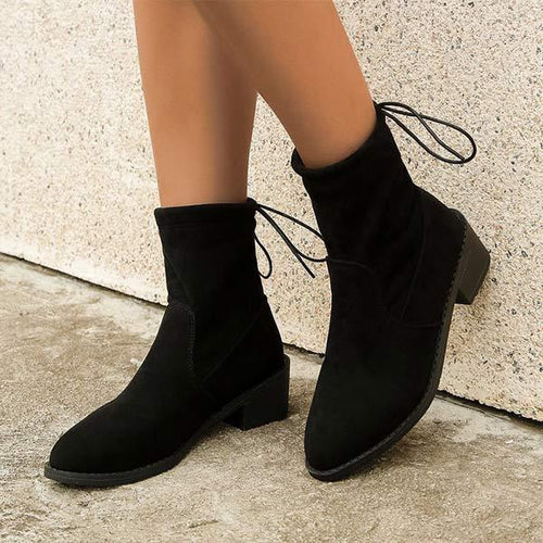 Women's Thick Heel Fashion Boots 92266990C