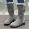 Women's Thick Sole Fleece-Lined Snow Boots 66112966C