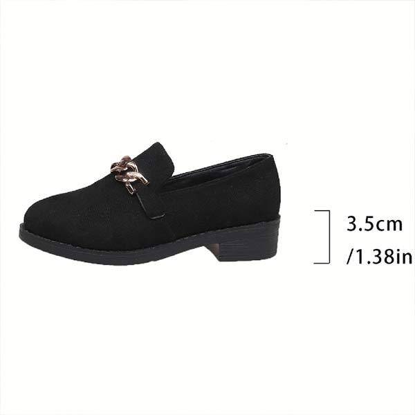 Women's Fashionable Slip-On Chain Loafers 05202213C