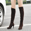 Women's Fashionable Casual Stiletto Over-the-Knee Boots 10642122S