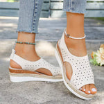 Women's Fish Mouth Casual Hollow Sandals 18787077C