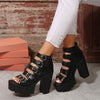 Women's Ultra High Heel Peep Toe Sandals 33129284C