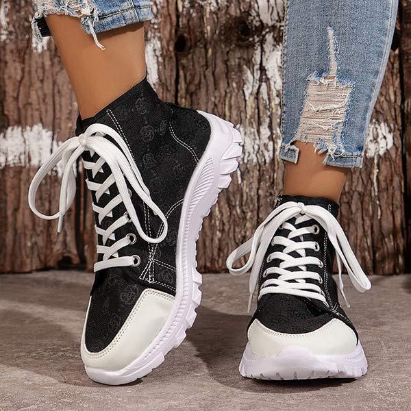 Women's Lightweight High-Top Sneakers 93825344C