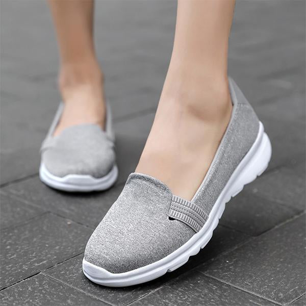 Women's Casual Shallow Mouth Breathable Low-top Sneakers 34207779S