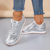 Women's Fashionable Sequined Casual Sneakers 02851493S