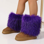 Women's Warm Fluffy Snow Boots 81905956C