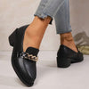 Women's Retro Chunky Heel Platform Loafers 47497358C