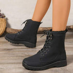 Women's Warm Lace-Up Ankle Boots 30691997C