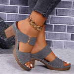 Women's Block Heel Sandals 89018309C