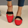 Women's Fashion Backless Low-Heel Slide Sandals 74827433C