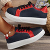 Women's Patchwork Retro Classic Casual Sneakers 66004925S